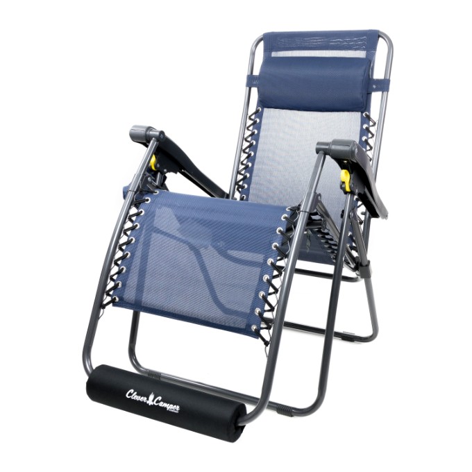 Foot Rest Cushion for Zero Gravity Chairs full image with chair